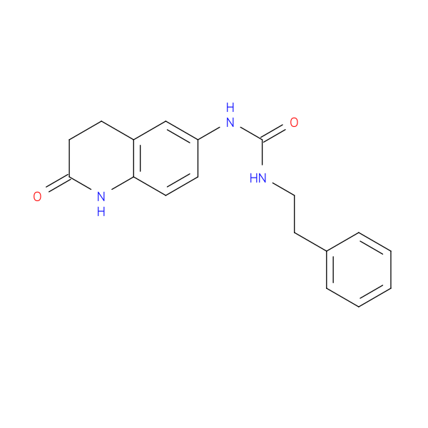 3-(2-oxo-1,2,3,4-tetrahydroquinolin-6-yl)-1-(2-phenylethyl)urea