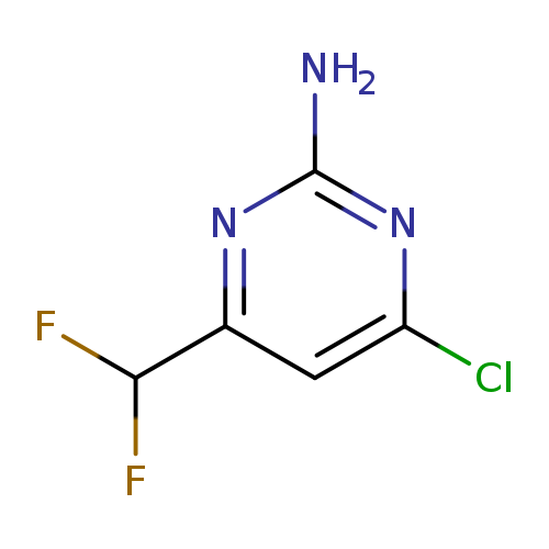 4-chloro-6-(difluoromethyl)pyrimidin-2-amine