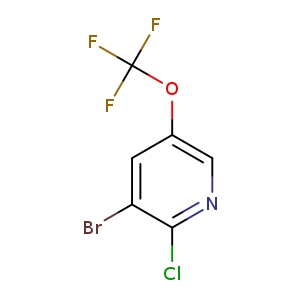 3-bromo-2-chloro-5-(trifluoromethoxy)pyridine