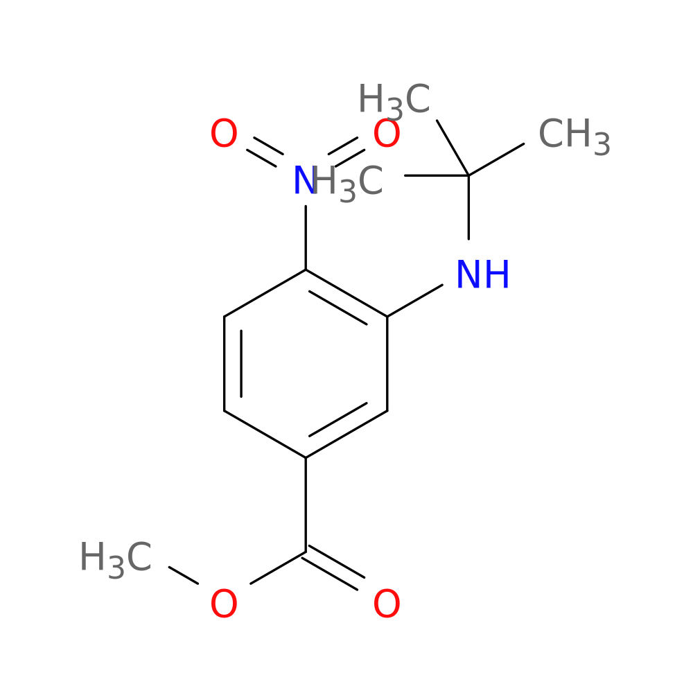 Methyl 3-(t-butylamino)-4-nitrobenzoate