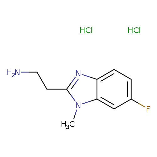 2-(6-fluoro-1-methyl-1H-1,3-benzodiazol-2-yl)ethan-1-amine dihydrochloride