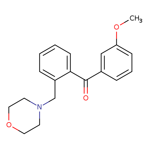 3'-Methoxy-2-morpholinomethyl benzophenone