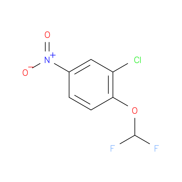 2-Chloro-1-(difluoromethoxy)-4-nitrobenzene