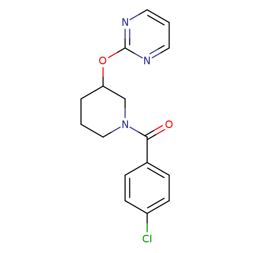 2-{[1-(4-chlorobenzoyl)piperidin-3-yl]oxy}pyrimidine