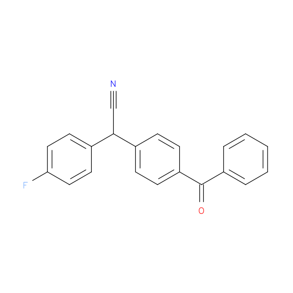 2-(4-Benzoylphenyl)-2-(4-fluorophenyl)acetonitrile