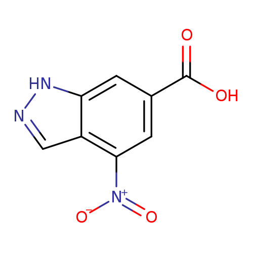 4-Nitro-1H-indazole-6-carboxylic acid