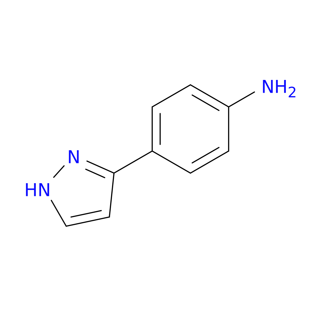 4-(1H-Pyrazol-3-yl)aniline