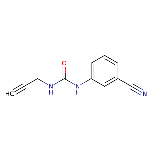 1-(3-cyanophenyl)-3-(prop-2-yn-1-yl)urea
