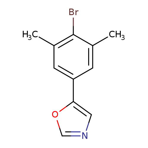 5-(4-bromo-3,5-dimethylphenyl)oxazole