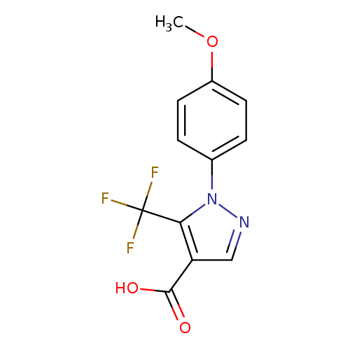 1-(4-Methoxyphenyl)-5-(trifluoromethyl)-1h-pyrazole-4-carboxylic acid