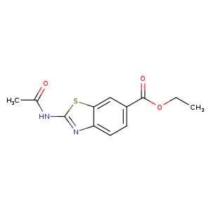 Ethyl 2-(acetylamino)-1,3-benzothiazole-6-carboxylate
