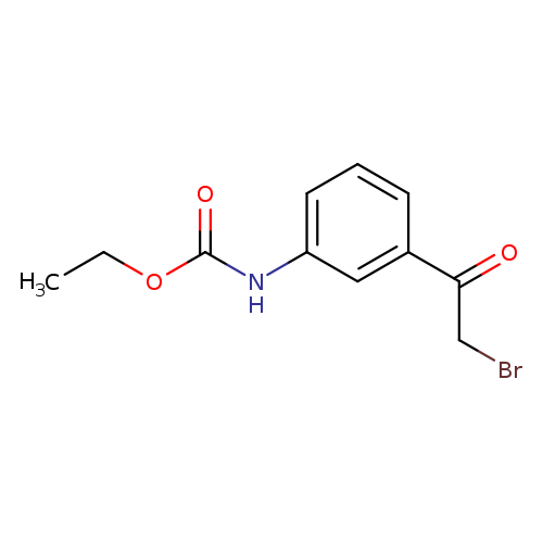 Carbamic acid, [3-(bromoacetyl)phenyl]-, ethyl ester