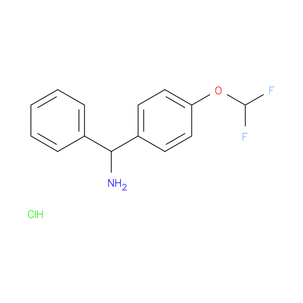 [4-(difluoromethoxy)phenyl](phenyl)methanamine hydrochloride