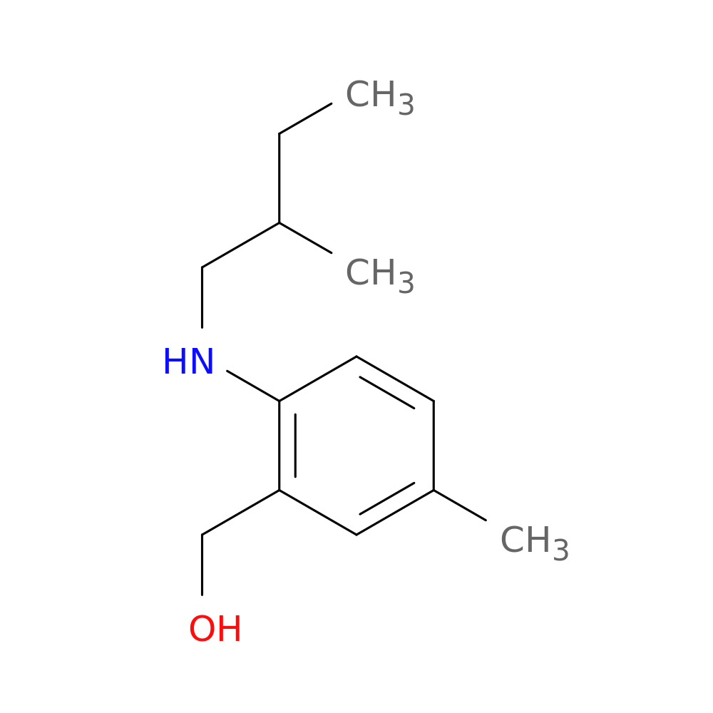 [5-methyl-2-(2-methylbutylamino)phenyl]methanol