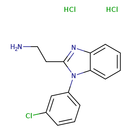 2-[1-(3-chlorophenyl)-1H-1,3-benzodiazol-2-yl]ethan-1-amine dihydrochloride