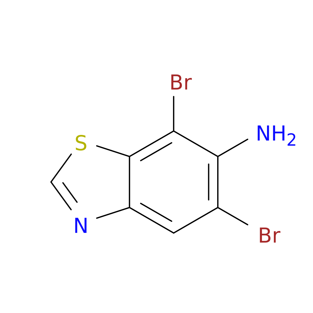 5,7-Dibromobenzo[d]thiazol-6-amine