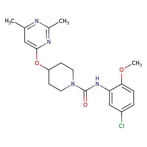 N-(5-chloro-2-methoxyphenyl)-4-[(2,6-dimethylpyrimidin-4-yl)oxy]piperidine-1-carboxamide