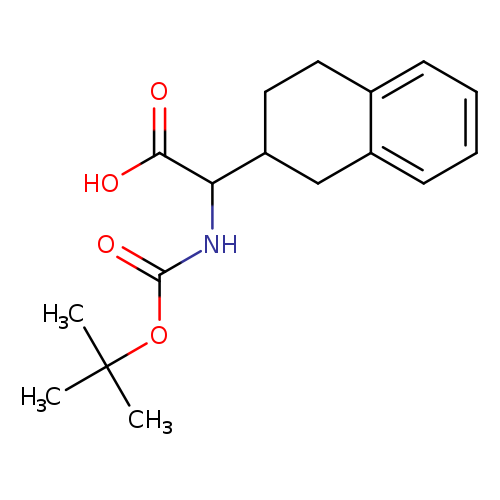 2-[(2-methylpropan-2-yl)oxycarbonylamino]-2-(1,2,3,4-tetrahydronaphthalen-2-yl)acetic acid