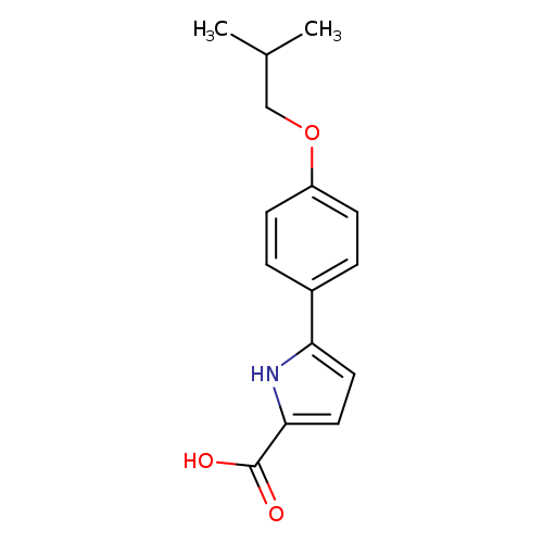 5-(4-Isobutoxyphenyl)-1H-pyrrole-2-carboxylic acid