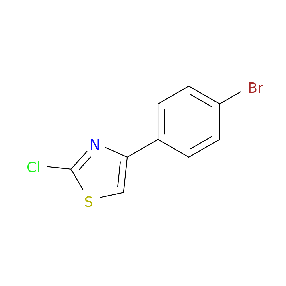 4-(4-Bromophenyl)-2-chlorothiazole