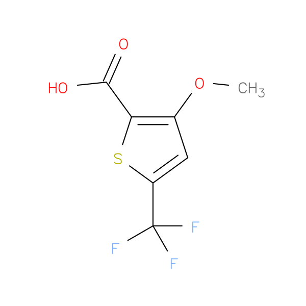 3-methoxy-5-(trifluoromethyl)thiophene-2-carboxylic acid