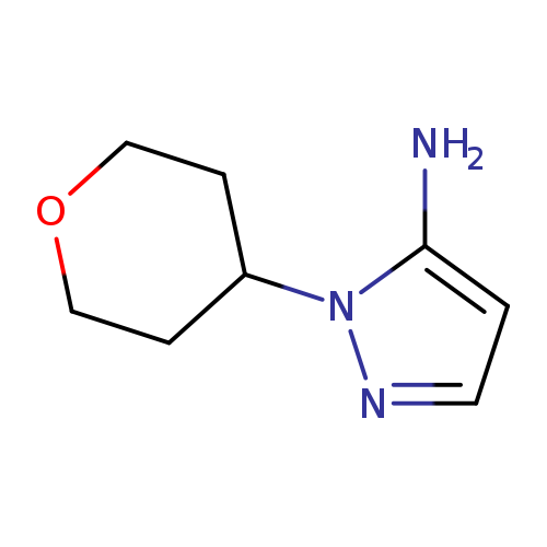 1H-Pyrazol-5-amine, 1-(tetrahydro-2H-pyran-4-yl)-