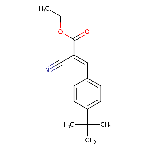 Ethyl 3-[4-(tert-butyl)phenyl]-2-cyanoacrylate