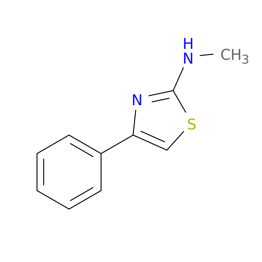 N-Methyl-4-phenyl-1,3-thiazol-2-amine