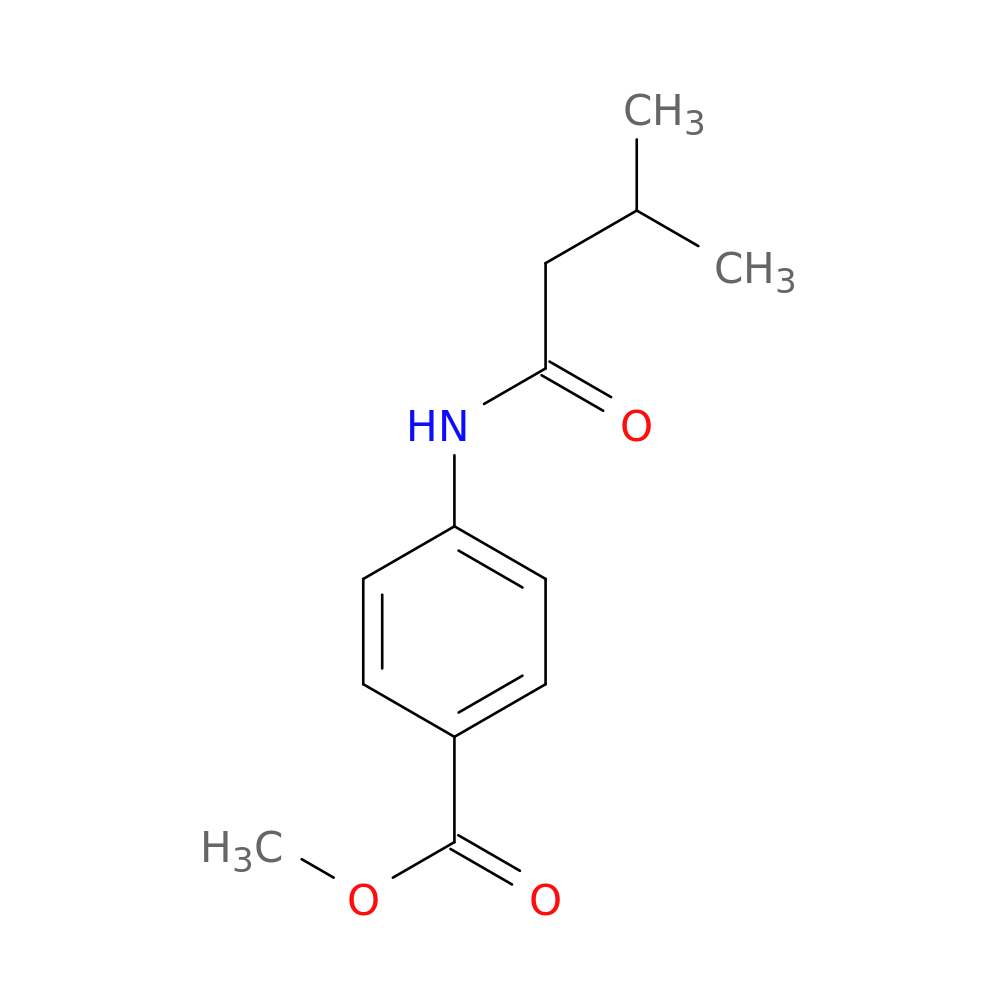 methyl 4-[(3-methylbutanoyl)amino]benzoate