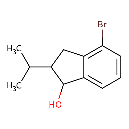 "4-bromo-2-(propan-2-yl)-2,3-dihydro-1H-inden-1-ol"