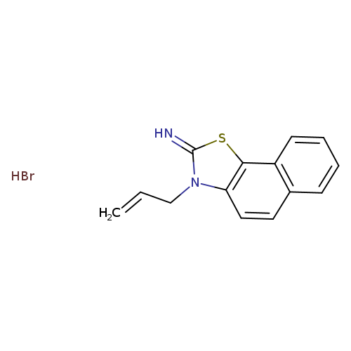 3-Allylnaphtho[2,1-d]thiazol-2(3h)-imine hydrobromide