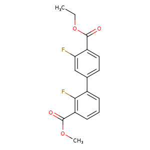 Methyl 3-[4-(ethoxycarbonyl)-3-fluorophenyl]-2-fluorobenzoate