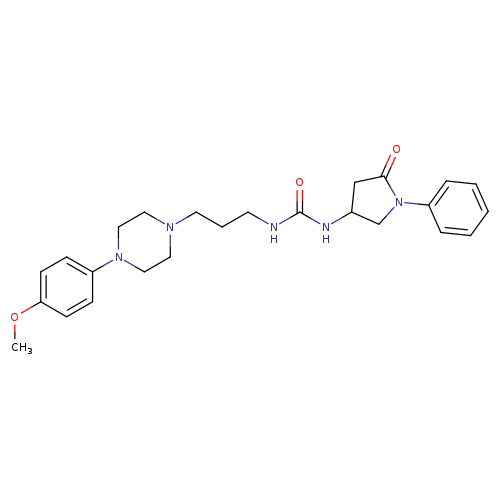 1-{3-[4-(4-methoxyphenyl)piperazin-1-yl]propyl}-3-(5-oxo-1-phenylpyrrolidin-3-yl)urea