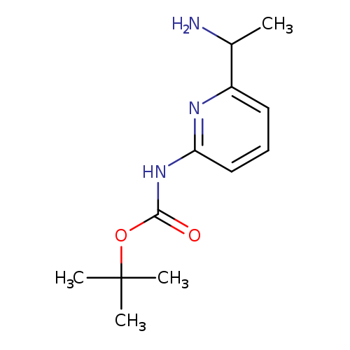 tert-butyl N-[6-(1-aminoethyl)pyridin-2-yl]carbamate