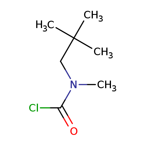 N-(2,2-dimethylpropyl)-N-methylcarbamoyl chloride