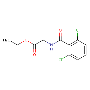 ethyl 2-[(2,6-dichlorophenyl)formamido]acetate
