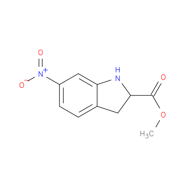 Methyl 6-nitro-indoline-2-carboxylate