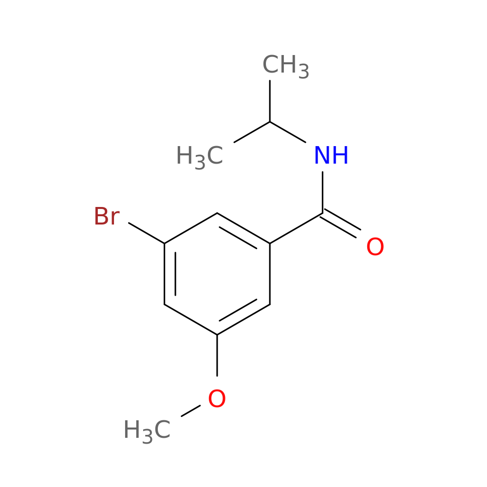 3-Bromo-N-isopropyl-5-methoxy-benzamide