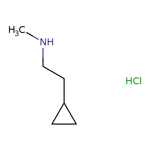 Cyclopropaneethanamine, N-methyl-, hydrochloride (1:1)