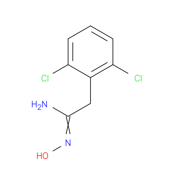 2-(2,6-Dichlorophenyl)-1-(hydroxyimino)ethylamine