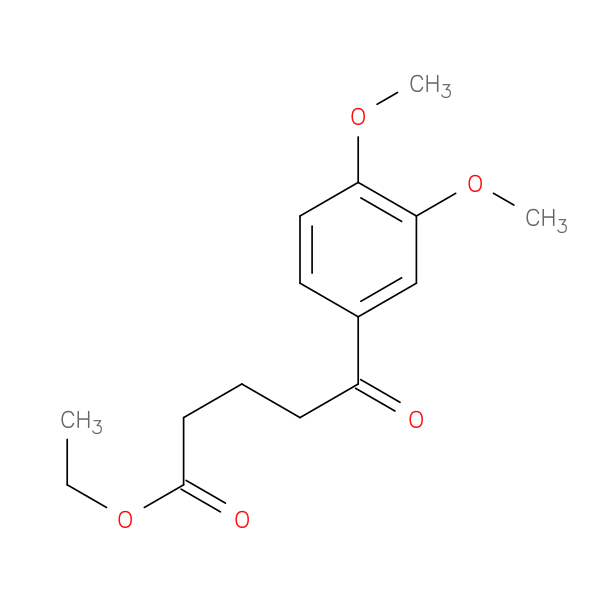 ethyl 5-(3,4-dimethoxyphenyl)-5-oxovalerate
