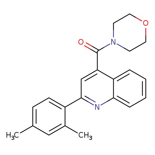 2-(2,4-dimethylphenyl)-4-(4-morpholinylcarbonyl)quinoline