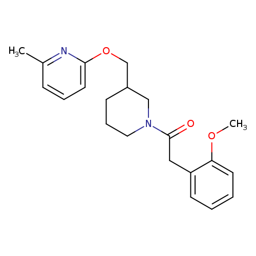 2-(2-methoxyphenyl)-1-(3-{[(6-methylpyridin-2-yl)oxy]methyl}piperidin-1-yl)ethan-1-one