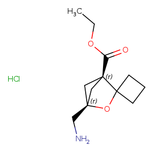 ethyl 4-(aminomethyl)-3-oxaspiro[bicyclo[2.1.1]hexane-2,1'-cyclobutane]-1-carboxylate hydrochloride