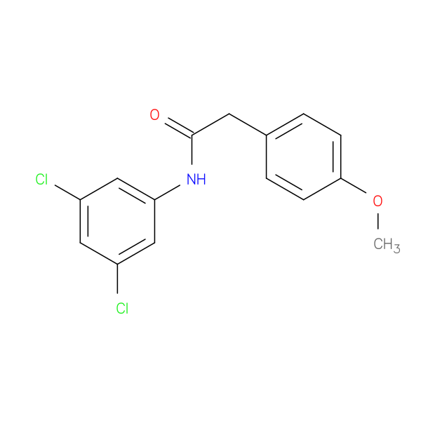 N-(3,5-dichlorophenyl)-2-(4-methoxyphenyl)acetamide