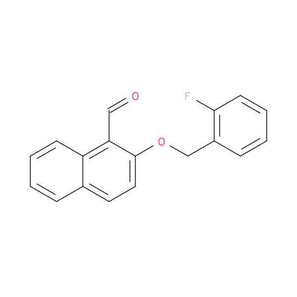 2-((2-Fluorobenzyl)oxy)-1-naphthaldehyde