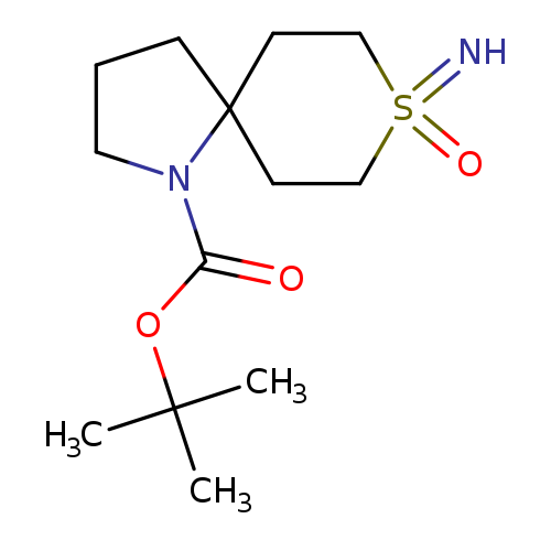 tert-butyl8-imino-8-oxo-8lambda6-thia-1-azaspiro[4.5]decane-1-carboxylate