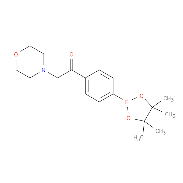 2-(Morpholin-4-yl)-1-[4-(tetramethyl-1,3,2-dioxaborolan-2-yl)phenyl]ethan-1-one