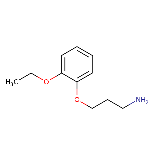 1-Propanamine, 3-(2-ethoxyphenoxy)-