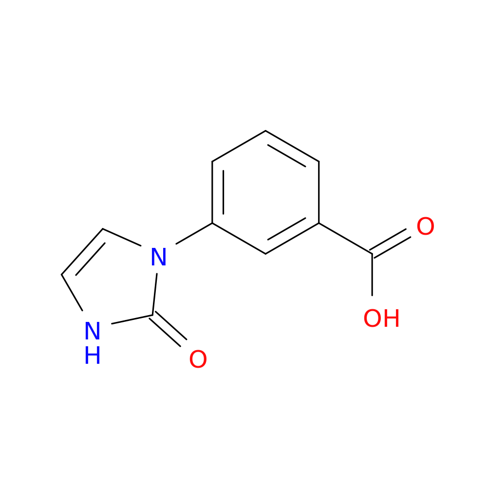 3-(2-oxo-2,3-dihydro-1H-imidazol-1-yl)benzoic acid